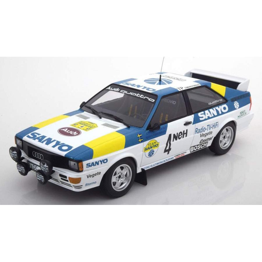 ミニチャンプス 1/18 アウディ クワトロ ラリー スウェーデン ミニチャンプス 1/18 アウディ クワトロ ラリー スウェーデン