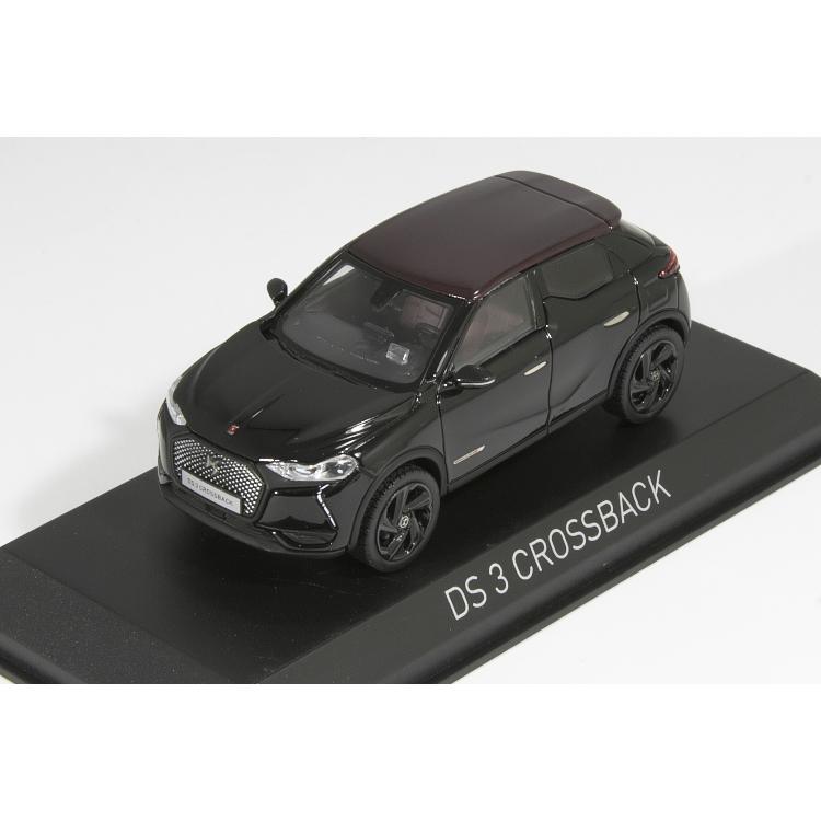 ノレブ 1/43 DS 3 差し交わすうしろ側 La Premiere 2019 黒いこと ミニカー-ゲーム、おもちゃ