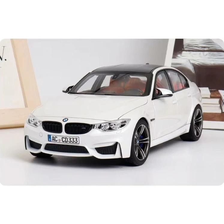 ノレブ 1/18 BMW M3 コンペティション 2017 ホワイトメタリック 開閉