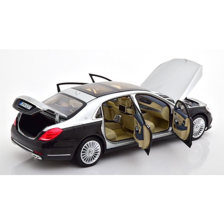 ノレブ 1/18 メルセデス マイバッハ S650 2018 ブラック メタリック