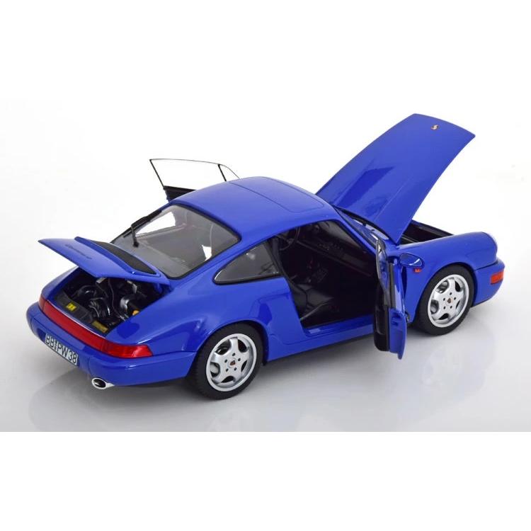 ノレブ 1/18 ポルシェ 911 964 カレラ 4 クーペ 1990 ブルー 504台限定