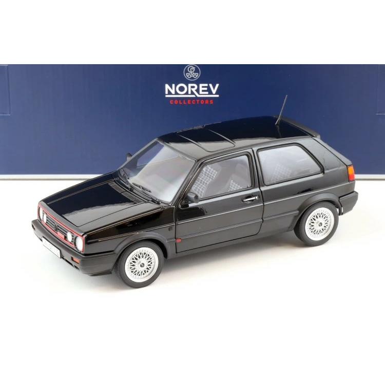 ノレブ 1/18 フォルクスワーゲン Golf 2 GTI G60 ブラック 1990 開閉