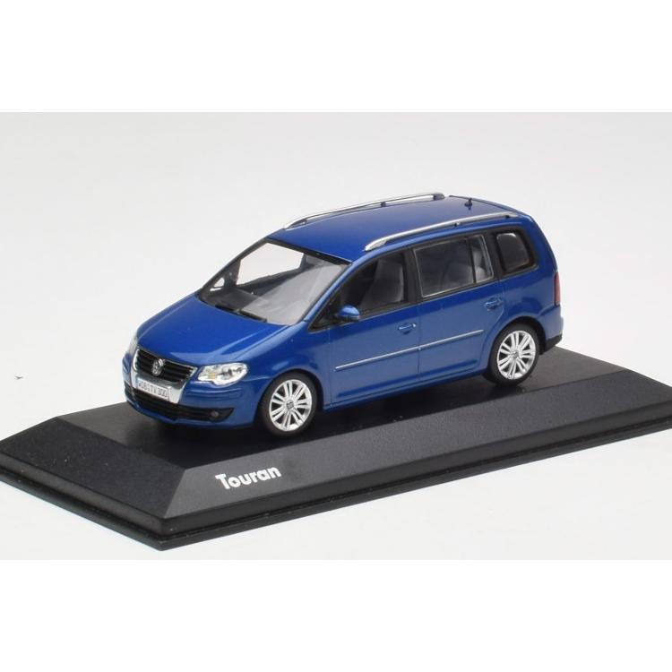 ミニチャンプス 1/43 フォルクスワーゲン トゥーラン 2003 ブルー