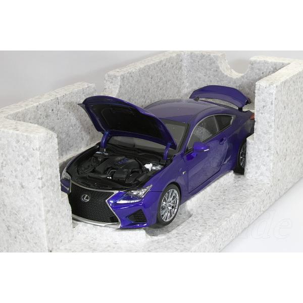 完動品 レクサス特注 1/18 レクサス RC F ブルー 2015 RCF RC-F 【2539007847】(14900円)