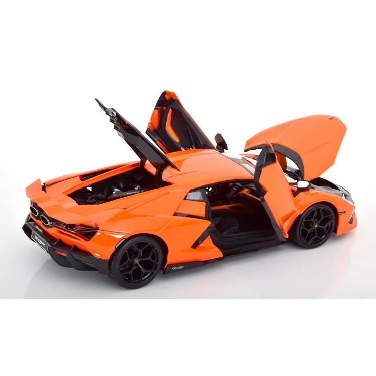 マイスト 1/18 ランボルギーニ レヴエルト 2023 オレンジ 開閉 Maisto