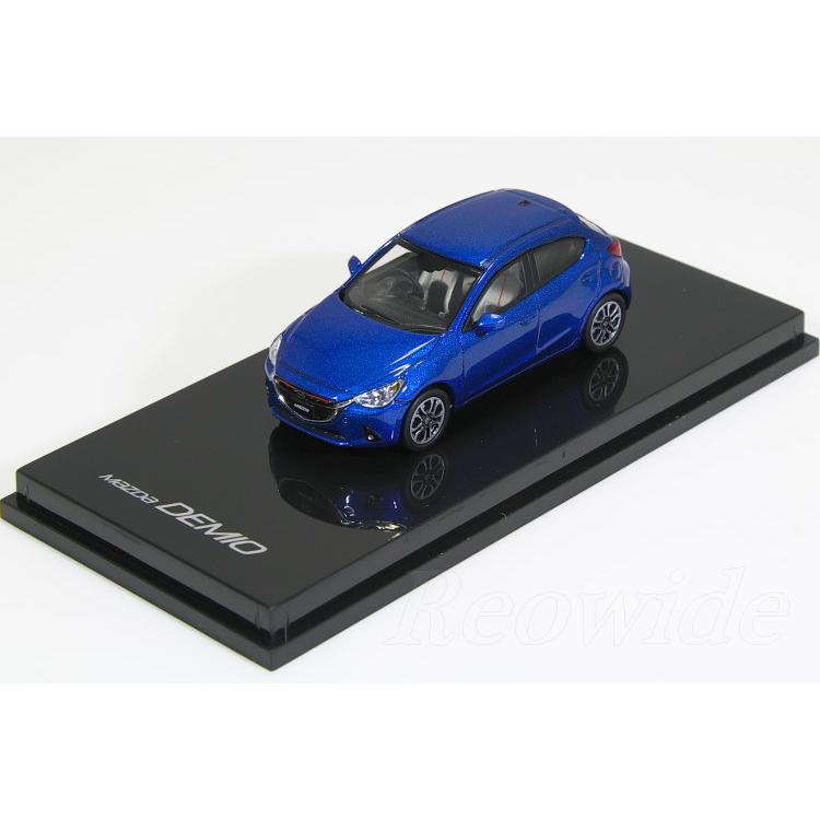 マツダ特注 1/64 マツダ デミオ 2014 ダイナミックブルーマイカ : 寝具 