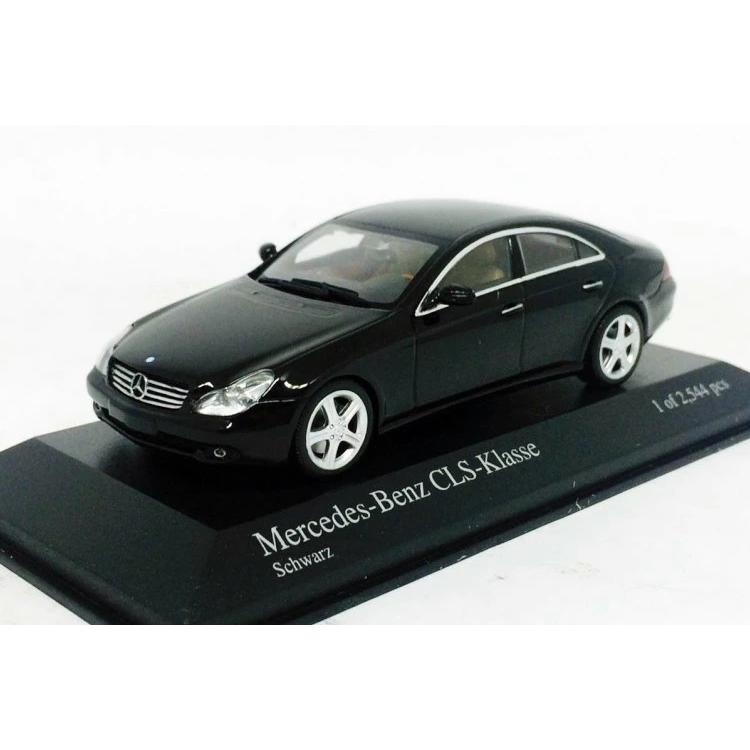 絶版 ミニチャンプス 1/43 メルセデスベンツ CLS クラス 2004 黒 ミニチャンプス 1/43 メルセデスベンツ CLS クラス W219 2004 ブラック