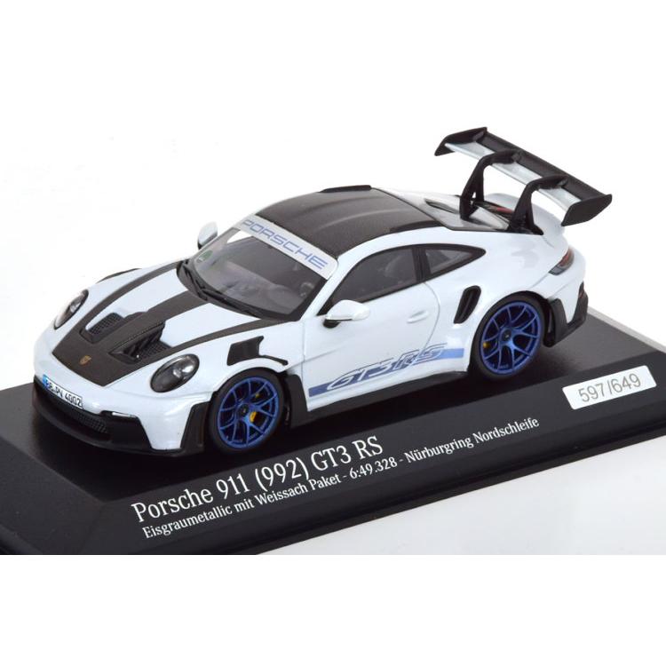 ミニチャンプス 1/43 ポルシェ 911 992 GT3 RS ニュルブルクリンク