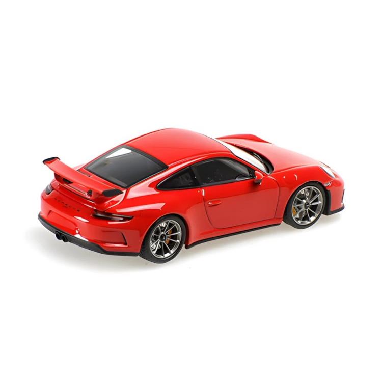 ミニチャンプス　ポルシェ 911 991 GT3 1/43 ミニカー　レッド ミニチャンプス 1/43 ポルシェ 911 991 GT3 2017 レッド 350台限定