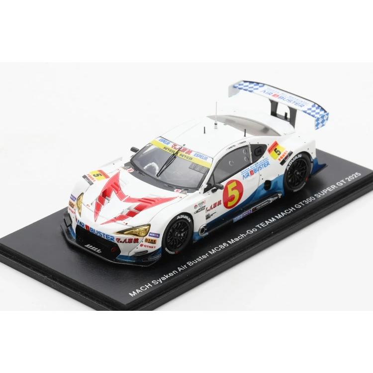 S*R様 Spark 1/43 チームマッハ MC86 GT300 2025 スパーク 1/43 トヨタ MC86 チーム マッハ #5 GT300 スーパー GT 2025