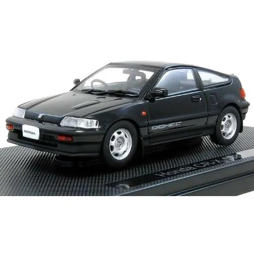 エブロ 1/43 ホンダ CR-X 1987 ブラック Ebbro 1:43 HONDA : 寝具 