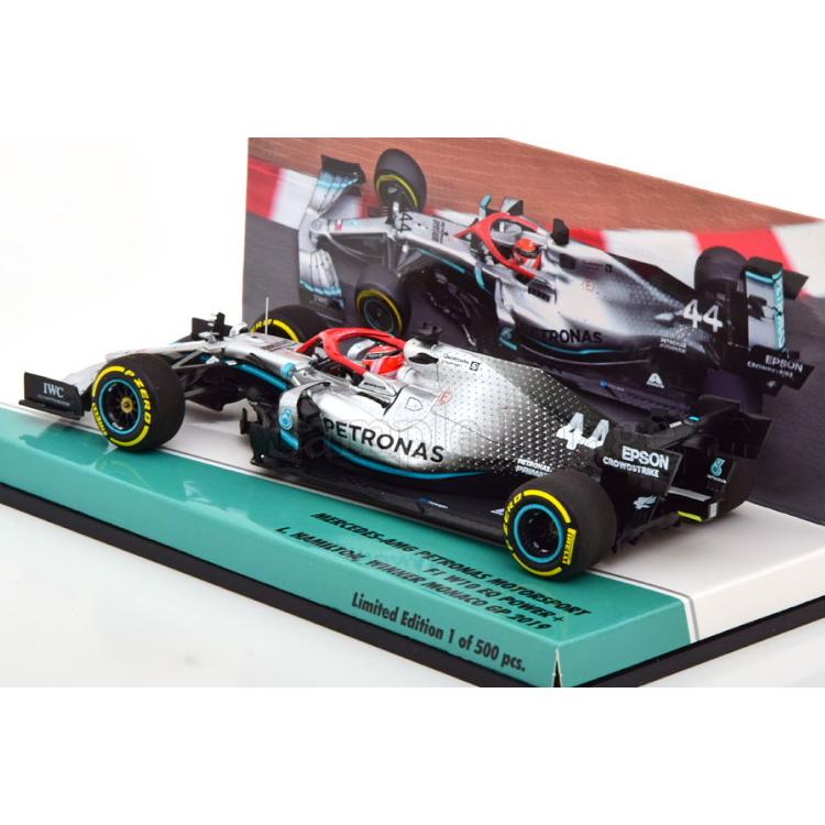 ミニチャンプス 1/43 メルセデス AMG F1 W10 EQ パワー+ 優勝 モナコGP 