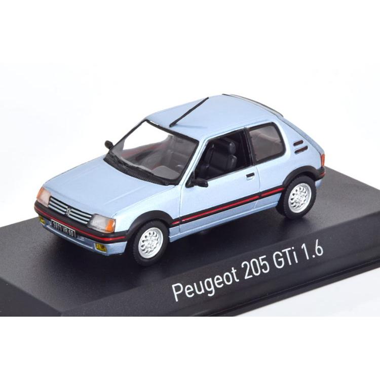 ノレブ 1/43 プジョー 205 GTi 1.6 1988 ライトブルーメタリック