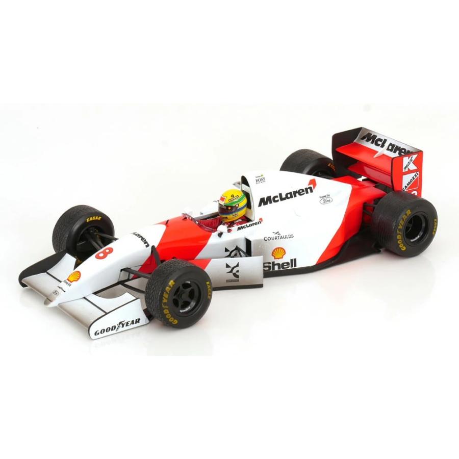 ミニチャンプス マクラーレン フォード MP4/8 A.セナ ヨーロッパGP ミニチャンプス 1/18 マクラーレン フォード MP4/8 優勝 ヨーロッパGP
