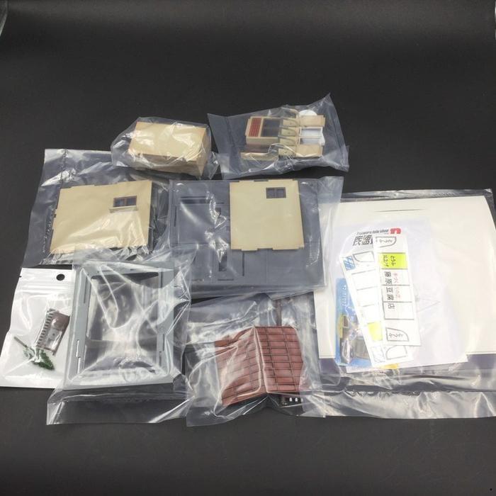 YUME BOX ジオラマ 1/64 藤原豆腐店 イニシャルD 傷