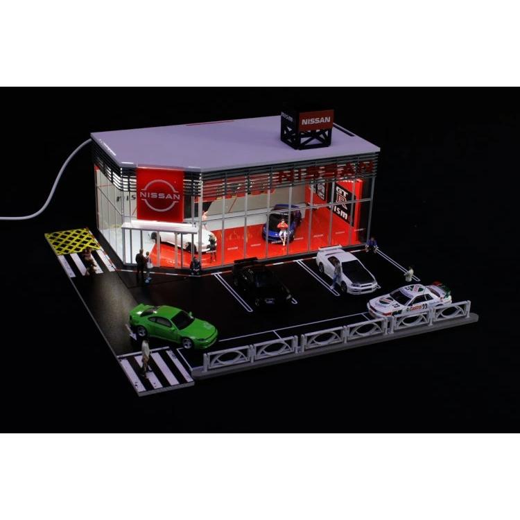 G-Fans 1/64 日産 ニスモ 建築 ジオラマ ミニカー・フィギュアは付属