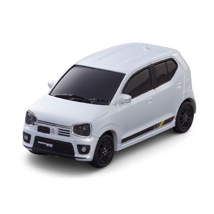 スズキ アルトワークス プルバックミニカー ホワイト : 寝具