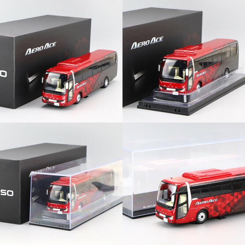ATLAS 1/43 三菱 ふそう エアロエース バス レッド : 寝具・インテリア