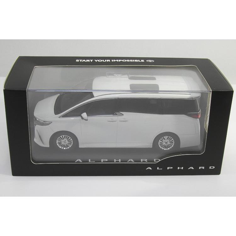 トヨタ特注 1/30 トヨタ アルファード 2025 プラチナホワイトパール