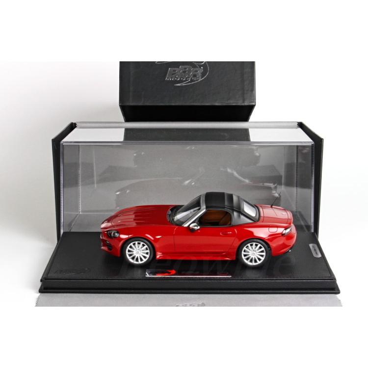 BBR 1/18 フィアット 124 スパイダー ソフトトップ 2016 メタリック 