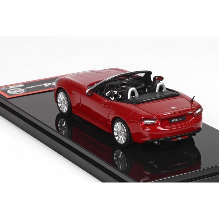 BBR 1/43 フィアット 124 スパイダー 2016 メタリックレッド (Rosso Passione) 124台限定---マツダ ロードスター ND_1