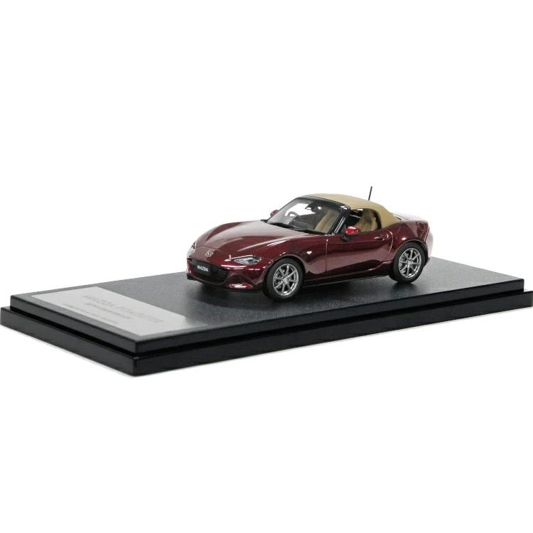 Mazda NDロードスター35周年記念車のキーシェル、アーティザンレッド マツダ特注 1/43 ND ロードスター 35周年記念車 アーティザンレッド