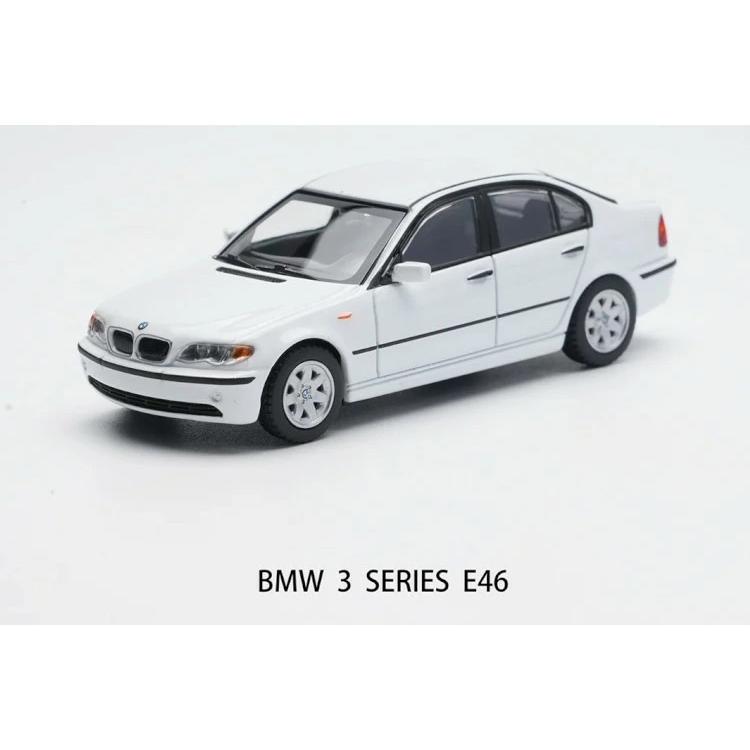 オールモストリアル 1/64 BMW E46 ホワイト 3シリーズ 7世代 50周年
