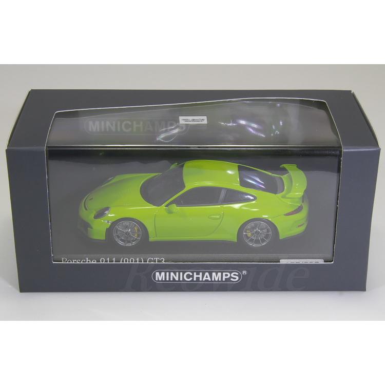 ミニチャンプス 1/43 ポルシェ 911 991 GT3 ライムグリーン 200 ミニチャンプス 1/43 ポルシェ 911 991 GT3 ライムグリーン 200
