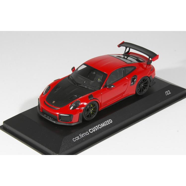 ミニチャンプス 1/43 ポルシェ 911 (991-2) GT2 RS 2018 レッド 