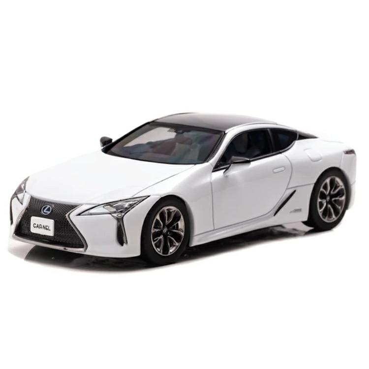1/43 カーネル レクサス LC500h Lパッケージ 2017 ホワイト カーネル 1/43 レクサス LC500h Lパッケージ GWZ100 2017 ホワイト CAR