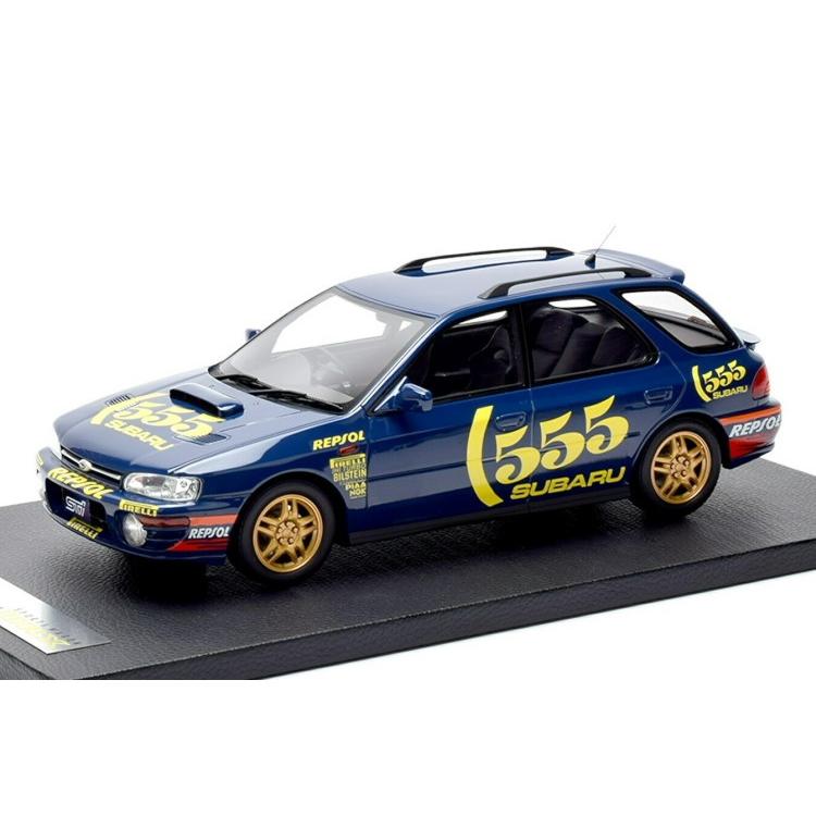 ENGUP 1/18 スバル インプレッサ WRX レプソル 555 スポーツ ワゴン (GF8) 1994 メタリックブルー :  engsub002bl555 : 寝具・インテリアのレオワイド - 通販 - Yahoo!ショッピング