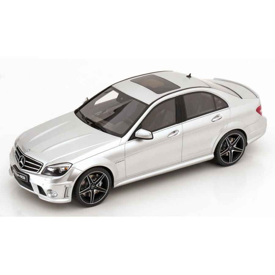 GTスピリット 1/18 メルセデスベンツ C63 AMG 2008 シルバー GTスピリット 1/18 メルセデスベンツ C63 AMG 2008 シルバーメタリック
