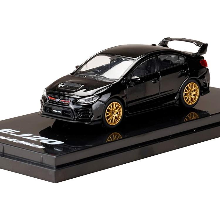 ホビージャパン スバル WRX STI  ファイナルエディション ブラック HOBBY JAPAN 1/64 スバル WRX STI EJ20 ファイナルエディション