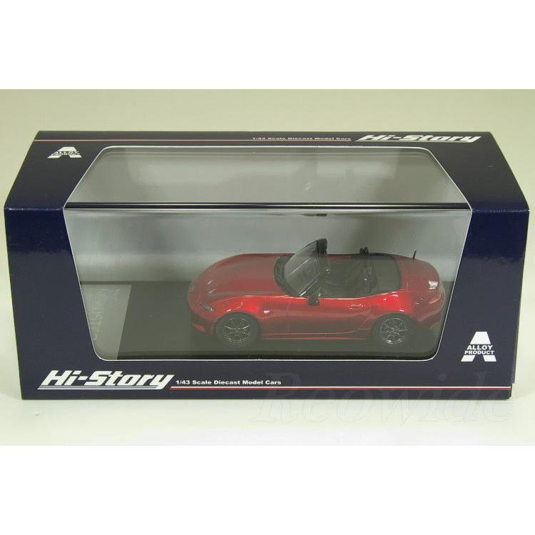 ハイストーリー 1/43 ロードスター ND ソウルレッドプレミアム