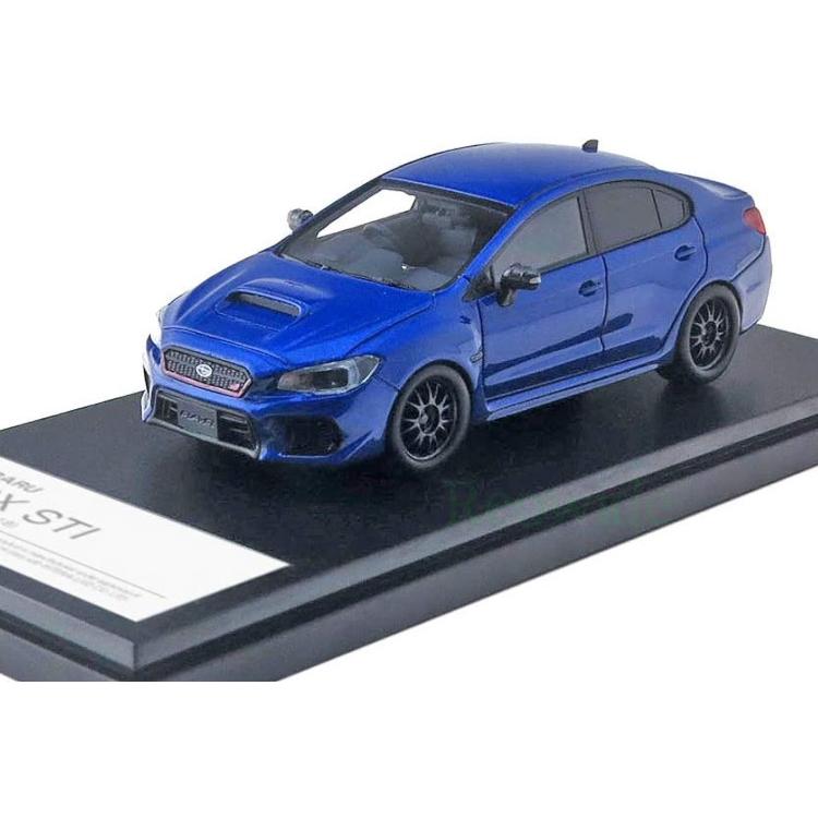 ハイストーリー 1/43 スバル SUBARU WRX STI TYPE RA-R 2018 WRブルー
