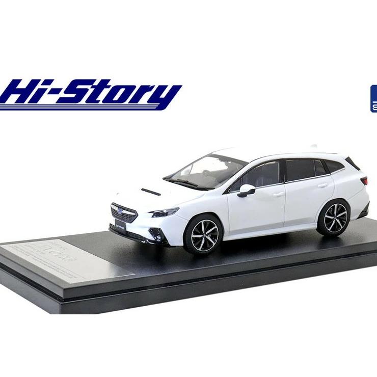 ハイストーリー LEVORG GT-H　クリスタルホワイトパール　レヴォーグ ハイストーリー 1/43 スバル レヴォーグ GT-H 2020 クリスタルホワイト