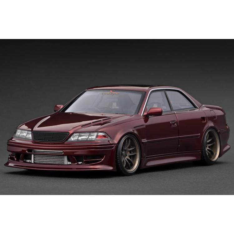 イグニッションモデル 1/18 ヴェルテックス JZX100 マーク II レッド