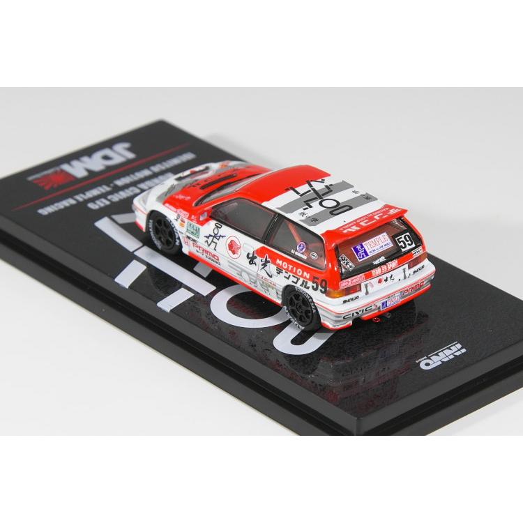 トミカ・京商サイズINNO 1/64 ホンダ シビック EF9 出光モーション