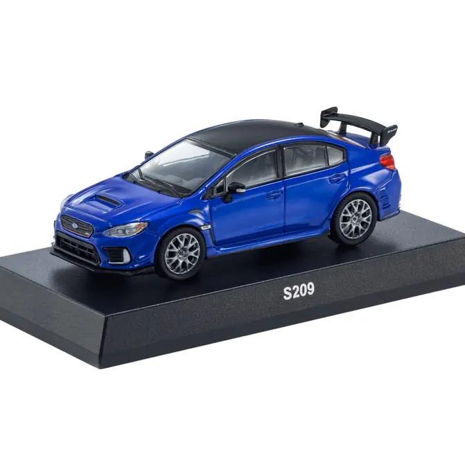 京商 1/64 ミニカー & ブック スバル WRX S209 Kyosho 1:64 MINI CAR