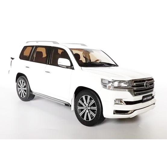 KENG Fai トヨタ ランドクルーザー RHD 1/18 ミニカー 白 ドア開閉