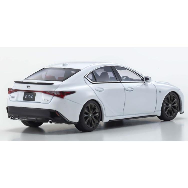 京商 1/43 レクサス IS350 F スポーツ ホワイト ノヴァガラスフレーク