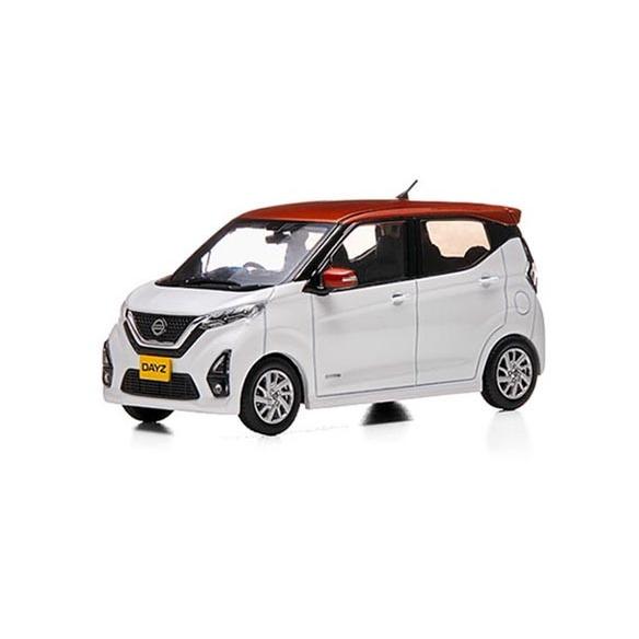 京商 1/43 日産 デイズ ホワイト : 寝具・インテリアのレオワイド