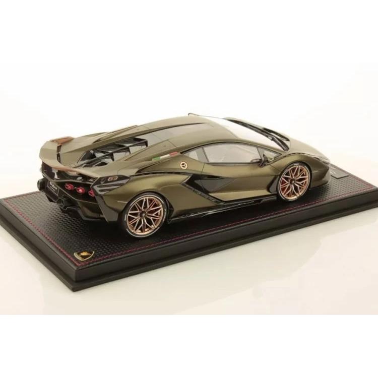 MR 1/18 ランボルギーニ シアン FKP 37 2022 グリーンメタリック MR Collection Lamborghini Sian FKP37 olive green metallic_1