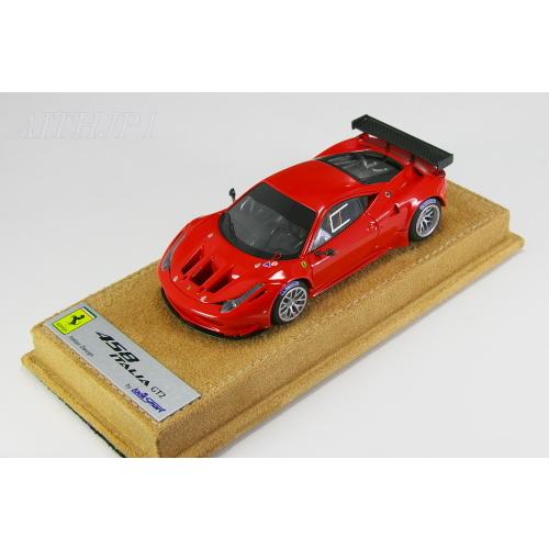 ルックスマート 1/43 フェラーリ 458 イタリア GT2 ロッソ