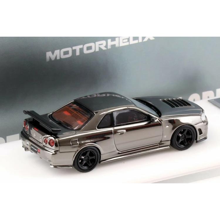 Motorhelix モーターヘリックス 1/64 日産 スカイライン GT-R R34
