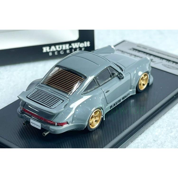 【50％OFF】 モデルコレクト 1/64 RWB 930 3.8 Type Wing セメントグレー ミニカー
