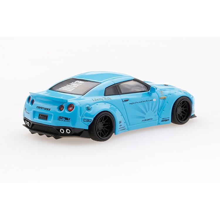 MINI GT LB☆Works 日産 GT-R R35 Light Blue