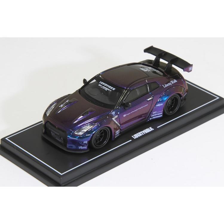京商 トミカサイズTSM MINI GT 1/64 LB☆WORKS Nissan GT-R (R35) Rear 