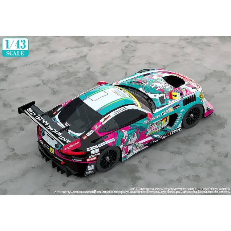 GSR 初音ミク AMG 2025 開幕戦 1/43 ミニカー 新品 スパーク グッドスマイルレーシング 1/43 初音ミク AMG 2025 開幕戦Ver