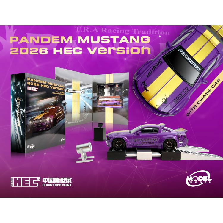 MODEL MODEL 1/64 パンデム マスタング 2026 HEC HOBBY EXPO CHINA 限定 PANDEM MUSTANG_1